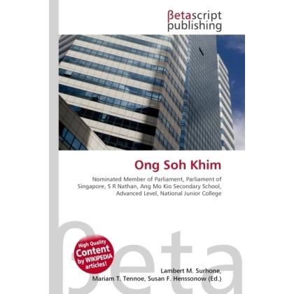 Ong Soh Khim, Fachbücher