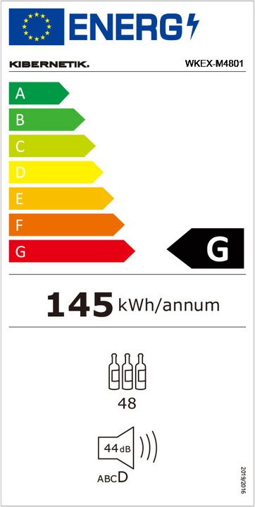 Etichetta energetica Kibernetik M4801