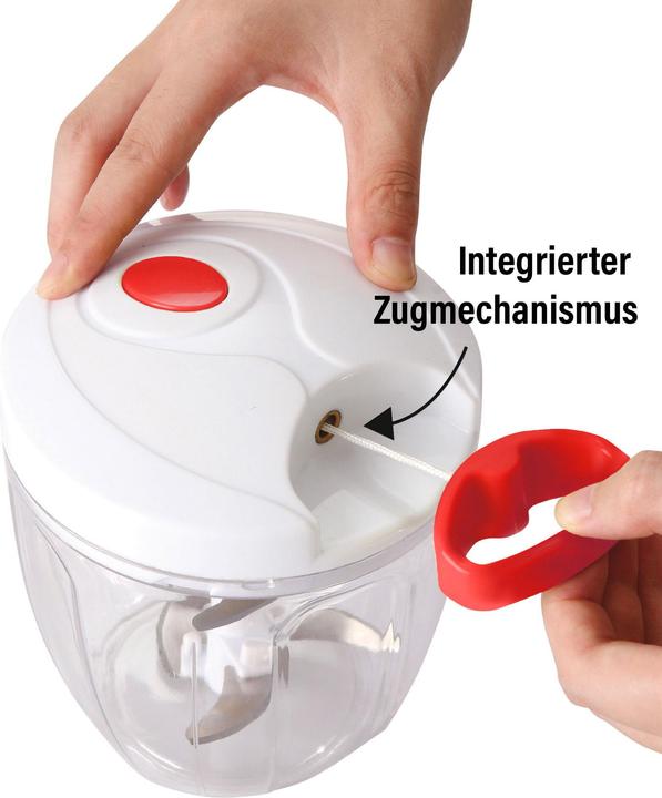 Produktbild Stoneline Multi-Zerkleinerer-Set, 9-tlg., rot (900 ml)