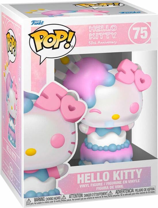 Actual product image Funko POP! Hello Kitty 50th Anniversary - Hello Kitty with Cake