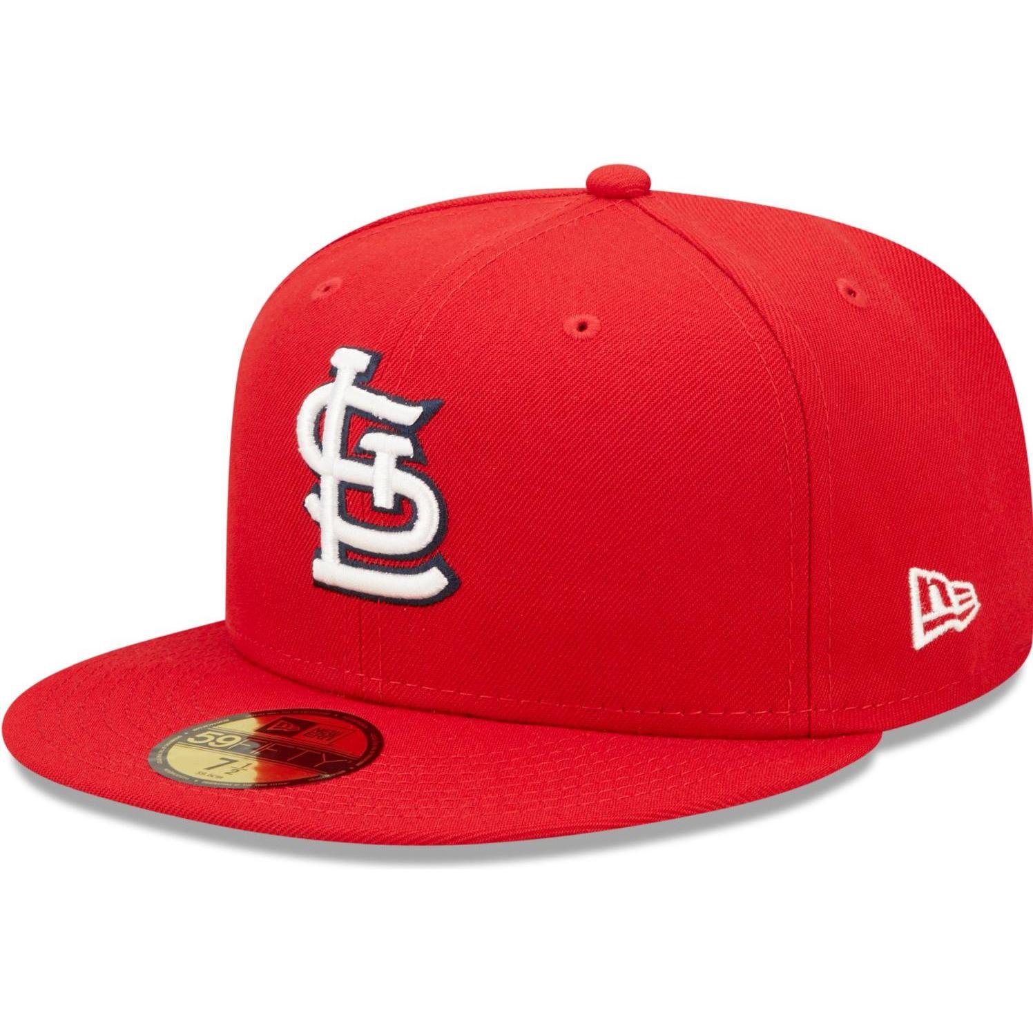 New Era, Herren, Cap, 59Fifty Authentic Onfield St. Louis Cardinals, Rot, (7 1/8)
