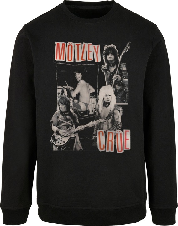 Actual product image Merchcode Motley Crue - Vintage Punk Collage Crewneck - 138461 (XL)
