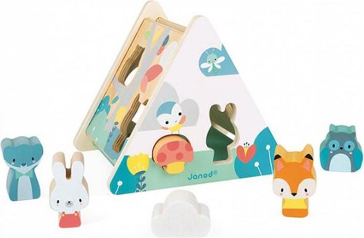 Actual product image Janod Pure sorting - and plugging game