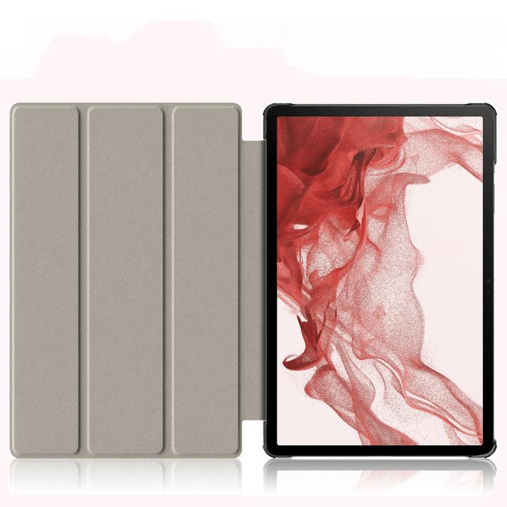 Actual product image Cover-Discount Galaxy Tab S9+ - Tri-fold Smart Case turquoise (Galaxy Tab S9+, Galaxy Tab S10+)