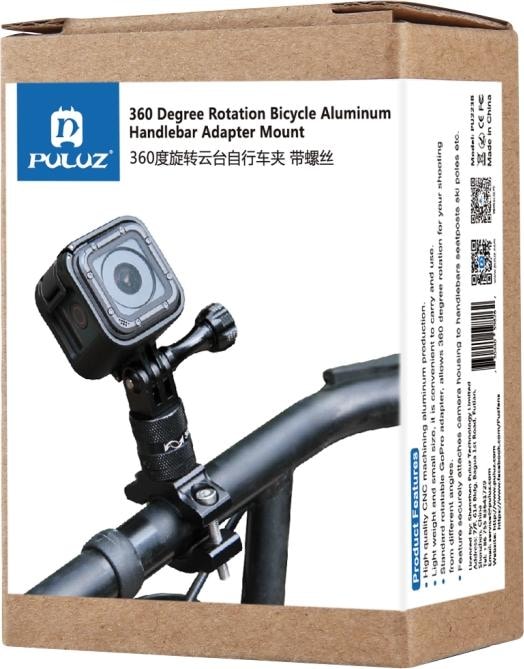 Image du produit Puluz GoPro Aluminium Bike Halterung (Hero 9 Noir, Héros 8 noir, Héros 7, Hero 10 Noir, Hero 11 Noir, Hero 12 Noir, Hero 13 Noir)