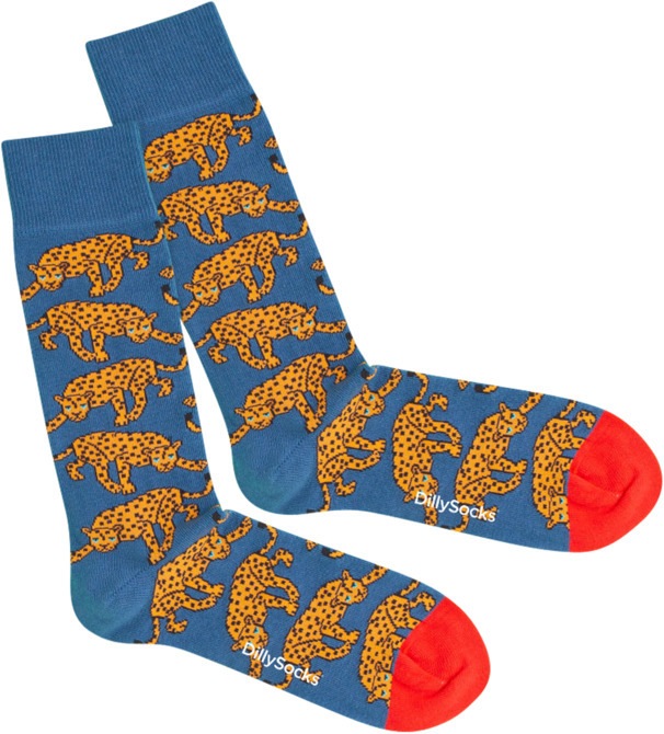 DillySocks Water Jaguar (Une unité par pack, 41 - 46)