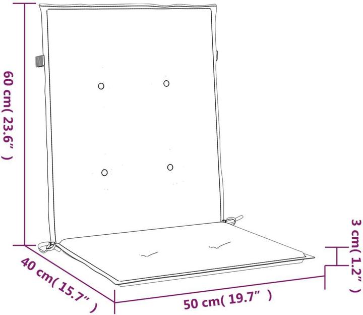 Produktbild vidaXL Nady (100 x 50 cm)