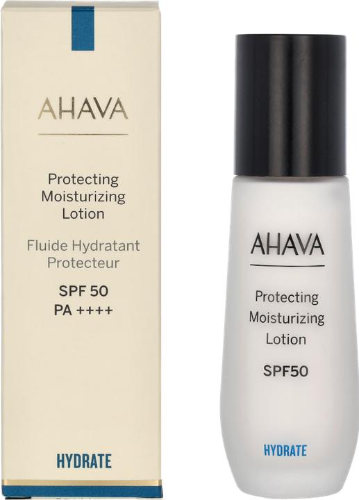 Produktbild Ahava Protecting Moisturizing Lotion SPF 50 (Sonnenlotion, SPF 50, 50 ml, 0.05 g)