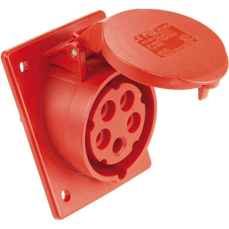 PCE, Steckdose, 413-6f8 Anbaudose schräg 16A 3p 6h IP44/54