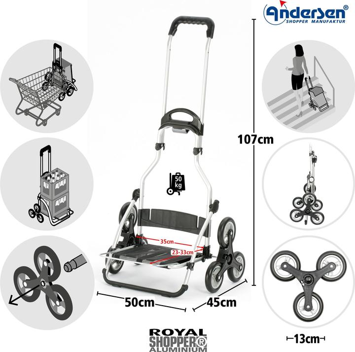 Image du produit Andersen Treppensteiger Royal Shopper Senta 2.0