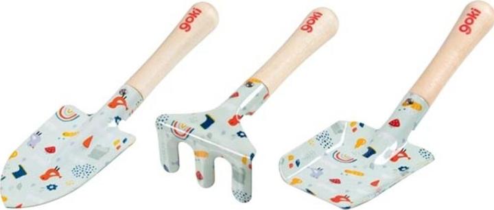 Produktbild Goki Kinder Gartengeräte-Set
