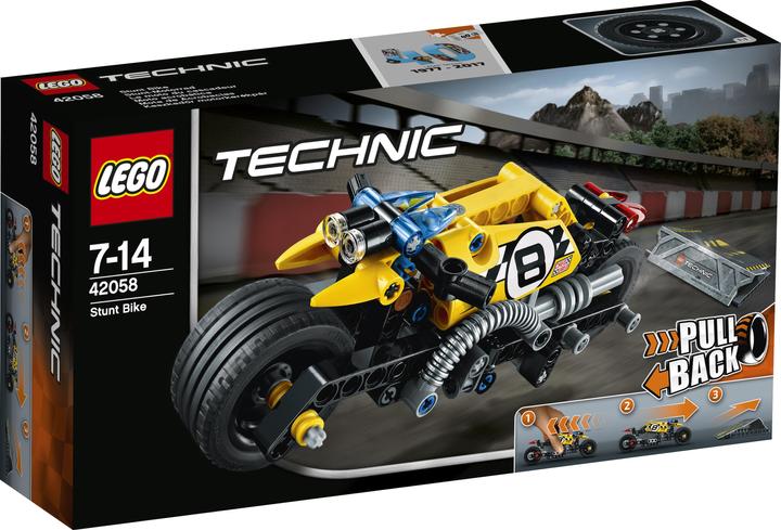 Produktbild LEGO Stunt-Motorrad (42058, LEGO Technic)