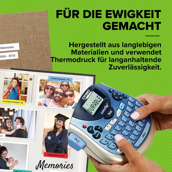 Image du produit Dymo LetraTag LT-100T Clavier AZERTY de bureau