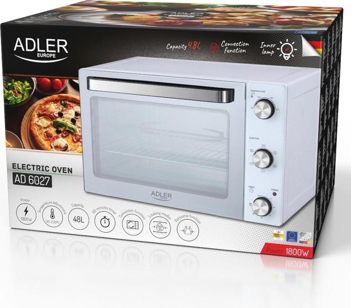 Produktbild Adler Elektrischer Ofen 48L