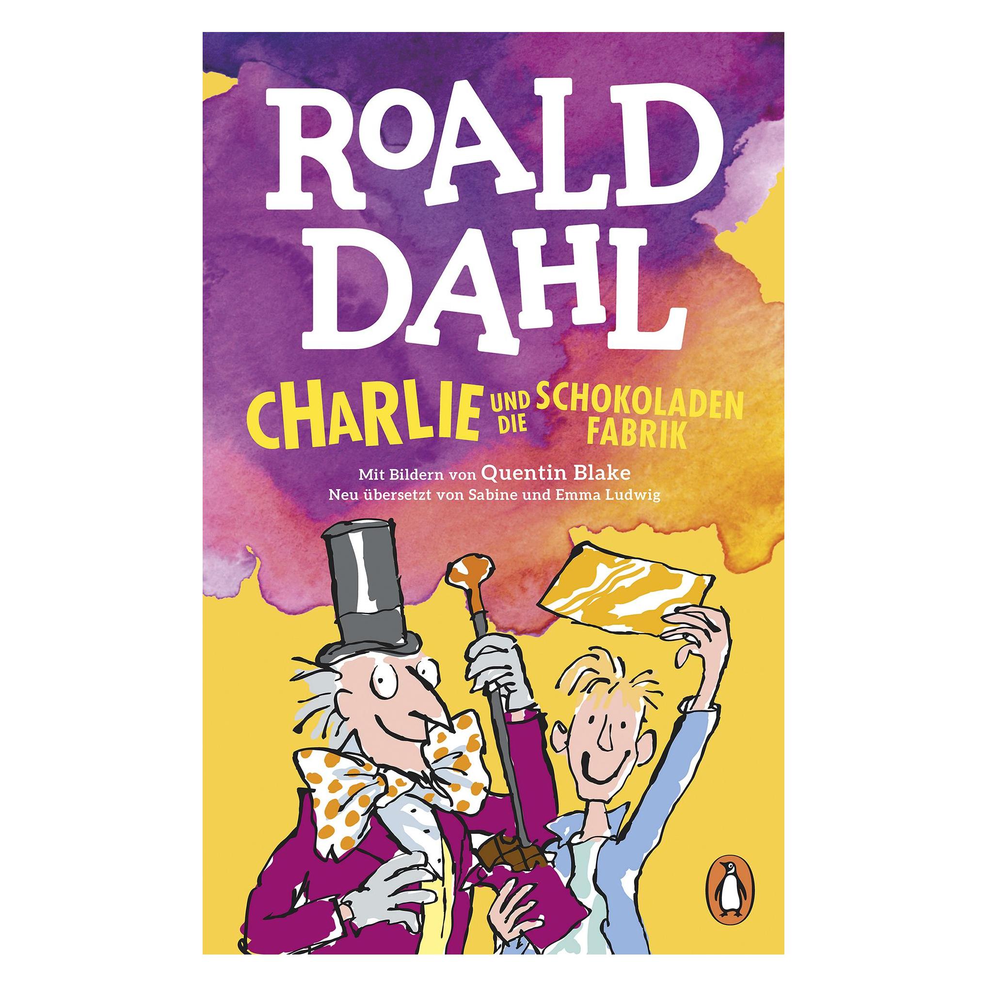 Penguin Junior Charlie Und Die Schokoladenfabrik, Kinderboeken Van Roald Dahl, Emma Ludwig, Sabine Ludwig, Quentin Blake