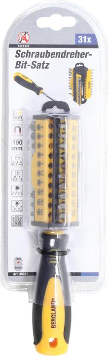 Actual product image BGS Schraubendreher-Bit-Satz (Allen screw, Cross recess, External square drive, Port, T-section)