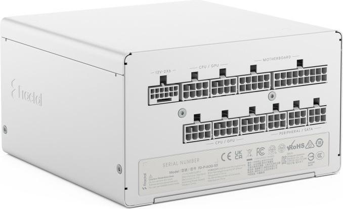Fractal Power Supply Power Supply, White | Ion 3 Gold | 1000 W (1000 W)