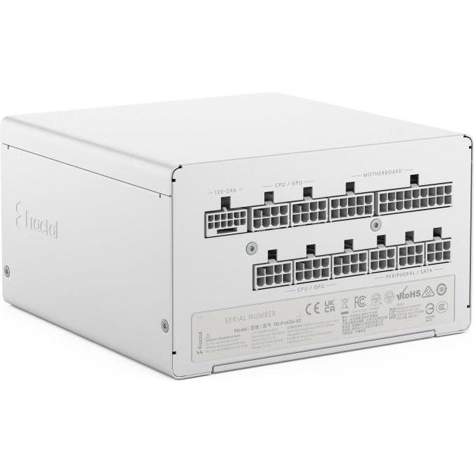 Fractal Power Supply Power Supply, White Ion 3 Gold 1000 W (1000 W), Alimentatore PC, Bianco