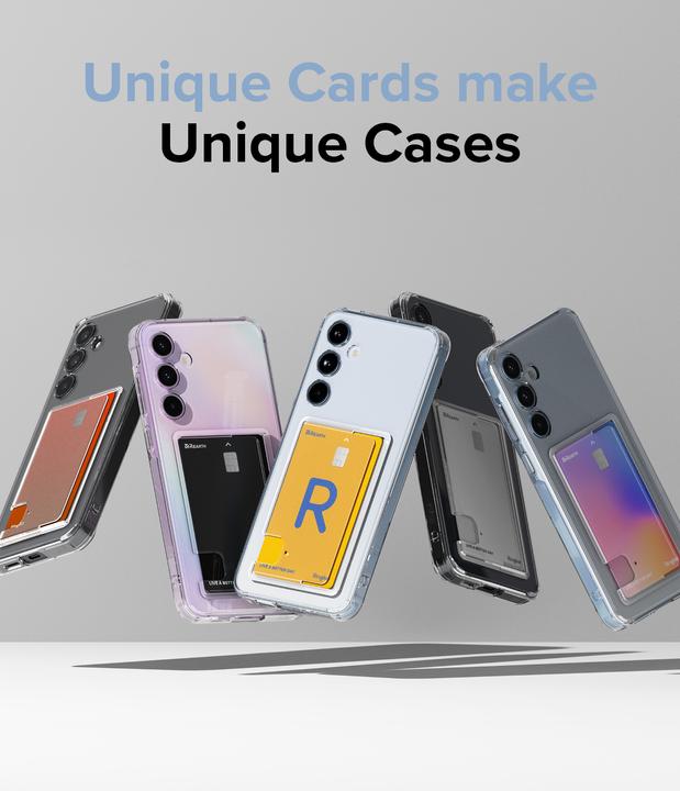 Actual product image Ringke Case for Galaxy A35 5G FUSION CARD CLEAR (Samsung Galaxy A35)