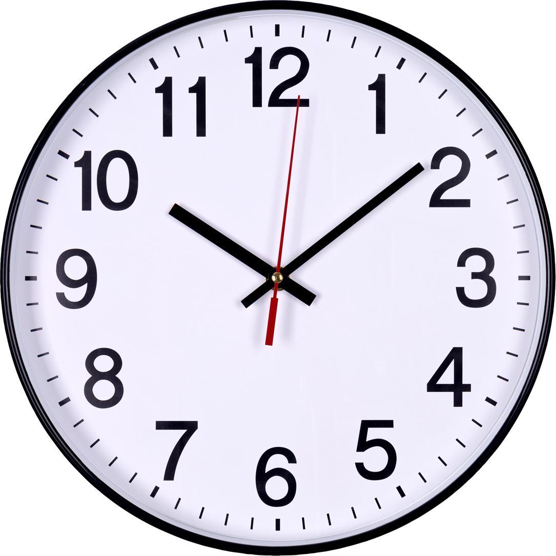 Donau, Wanduhr, WANDUHR,, KUNSTSTOFF,? 300MM, SCHWARZ