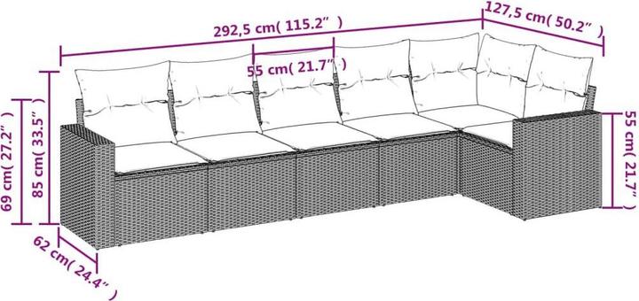 Produktbild vidaXL Leonie