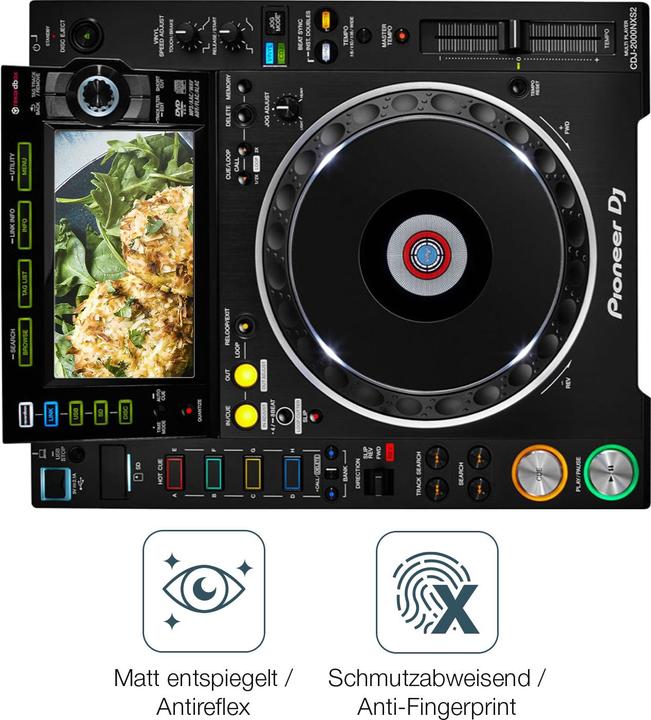 Produktbild Dipos Schutzfolie Matt für Pioneer CDJ-2000NXS2 Display