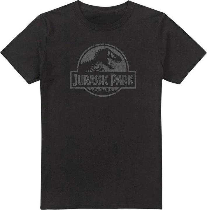 Immagine prodotto Jurassic Park Maglietta con logo monocromatico (M)