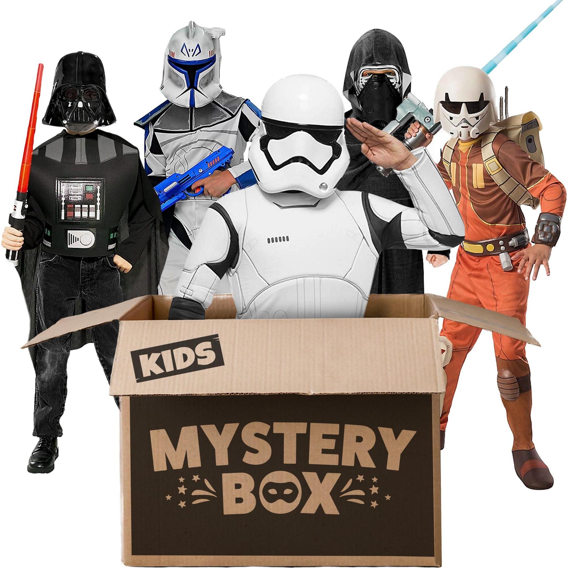 Thumbnail - Rubies Star Wars Mystery Box für Kinder mit 3 Kostümen (110, 116, 115 A)