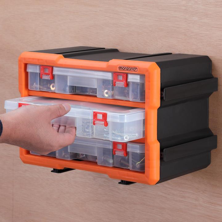 Produktbild Monzana Kleinteilemagazin (19.50 cm, 16 cm)