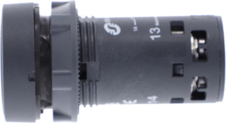 Actual product image Schneider Electric Control knob 22 mm white with spring return 1NC (XB7NA11341)