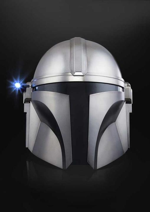 Actual product image Hasbro The Black Series: The Mandalorian Helm