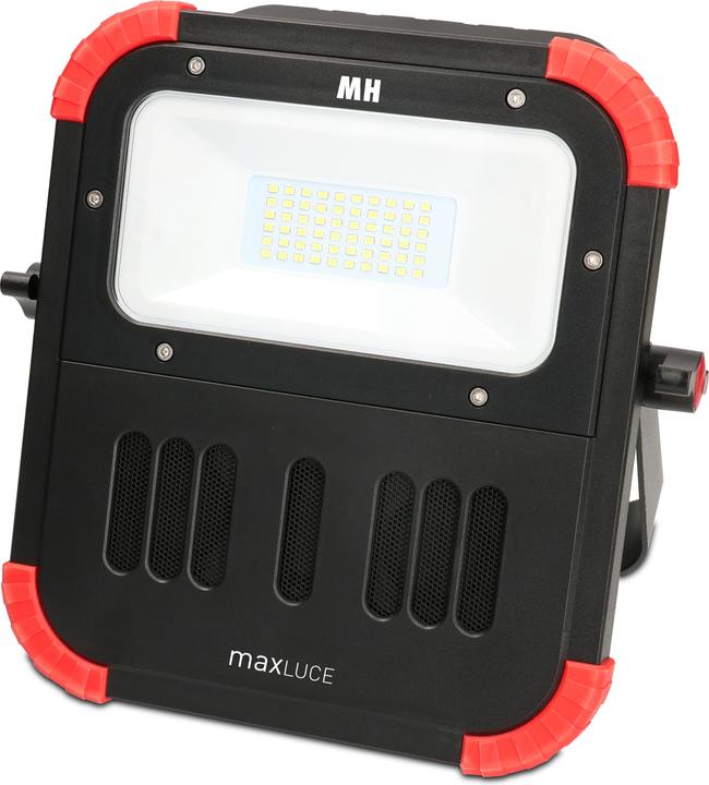 Actual product image Max Hauri LED battery work light "FLOODLIGHT 30 BT (2500 lm)