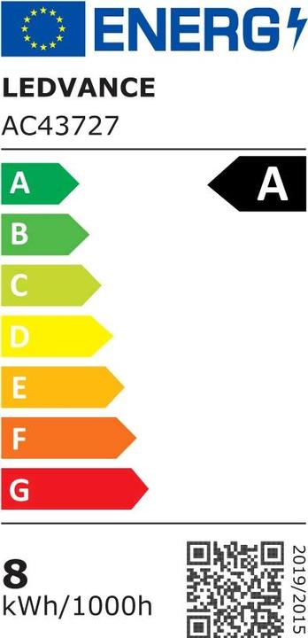 Label énergétique Osram EFFICACITÉ ÉNERGÉTIQUE FILAMENT A 100 72 W E27A (E27, 1521 lm, 1x)