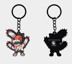 Actual product image Difuzed Chainsaw Man - Rubber Keychain