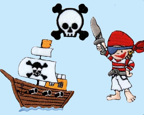 Image du produit Mono Quick Pirat (3 pcs, 7.10 x 3.10 cm)