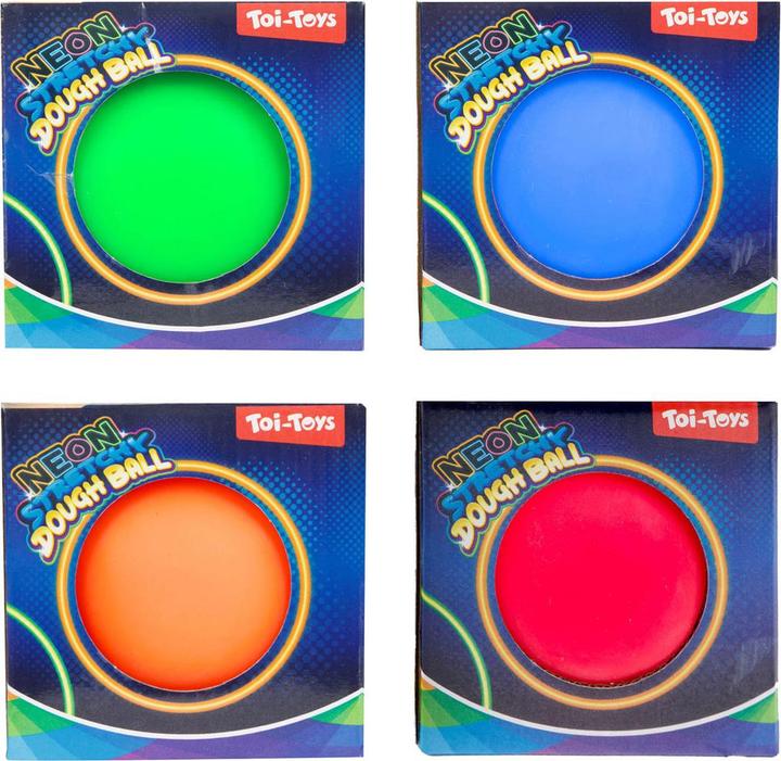 Actual product image Toi-Toys Fun neon modelling ball, 10cm