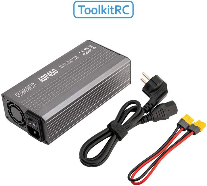 Image du produit Toolkitrc Alimentation RC ADP450