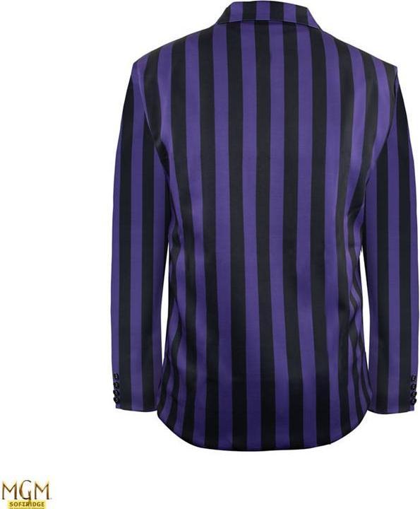 Immagine prodotto Cinereplicas Mercoledì Giacca Nevermore Academy Blazer a righe viola taglia M (M)