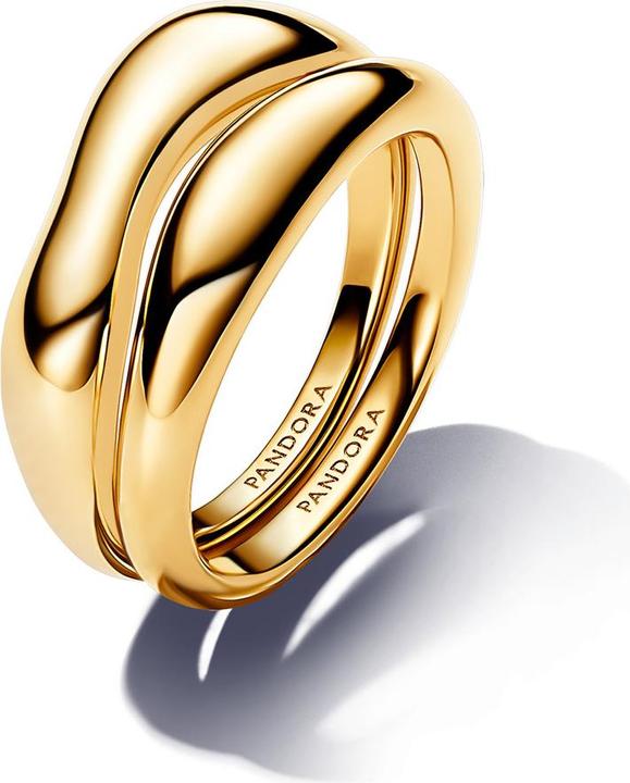 Produktbild Pandora Organisch Geformte Stacking Ringe (60, 925 Silber)