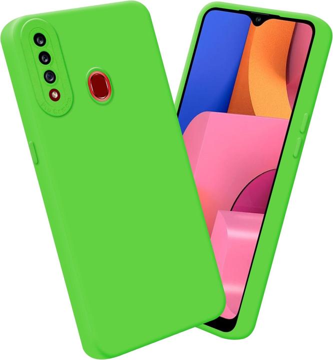 Actual product image Cadorabo Case for Samsung Galaxy A20s in TPU Fluid LM162 Style (Samsung Galaxy A20s)