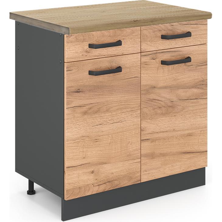 Vicco, Regal, Küchenunterschrank R-Line (80 x 60 x 81.5 cm)