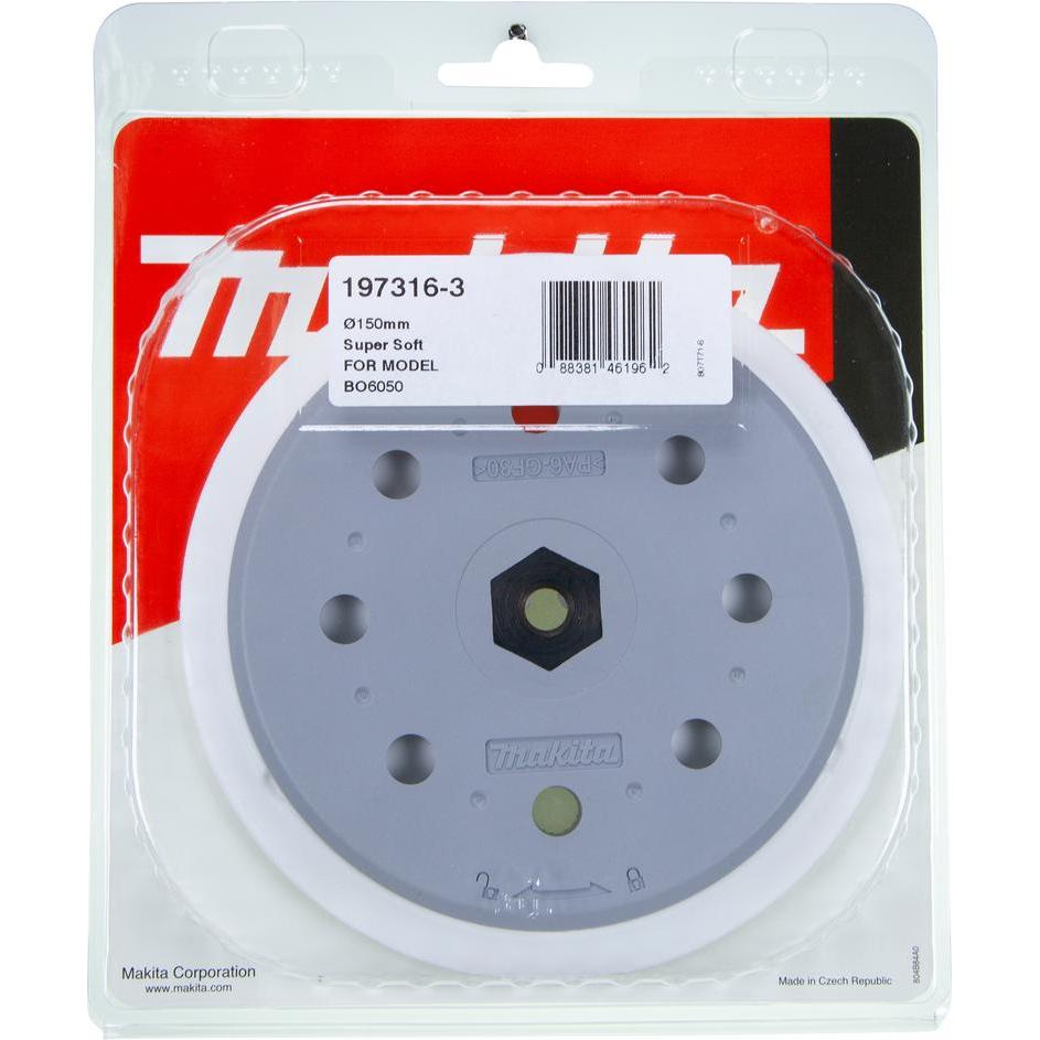 Thumbnail - Makita, Schleifmittel, Schleifteller S- Weich 150mm
