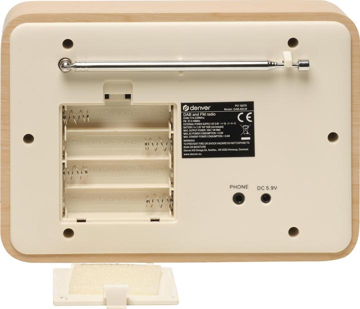 Produktbild Denver DAB-60LW Greenline (DAB+, FM, Bluetooth)