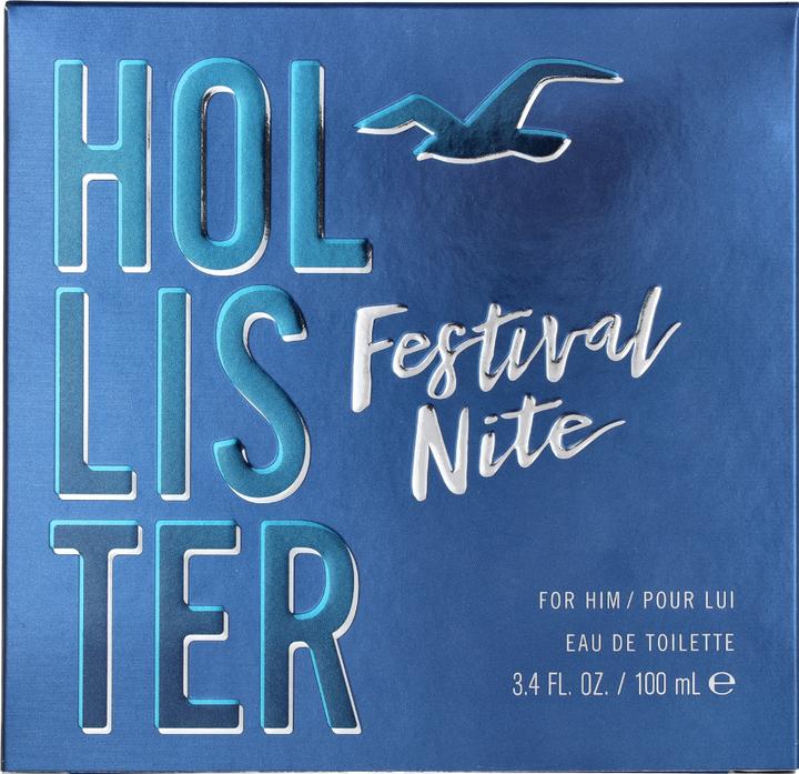 Image du produit Hollister Festival Nite by Eau de Toilette Spray 100 ml (Eau de toilette, 100 ml)