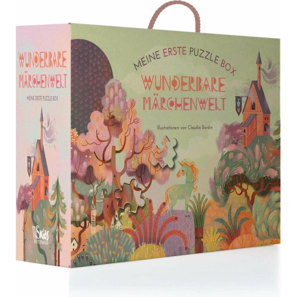 White Star Wunderbare Märchenwelt. Meine Erste Puzzle Box. Beeindruckend illustriert (36 Teile)