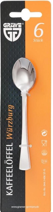 Immagine prodotto Gräwe Cucchiaio da caffè Würzburg (6 Pezzo/i, Misurini)