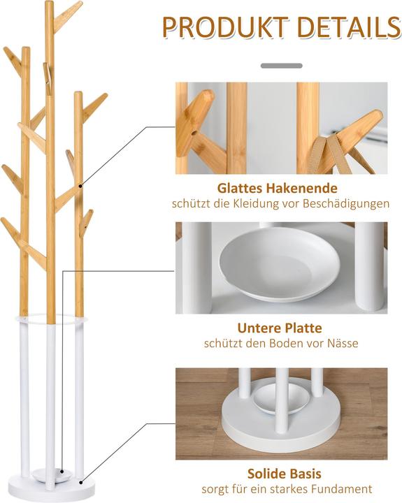 Actual product image Homcom Coat rack