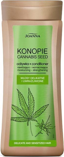 Joanna Hemp Moisturizing And Strengthening Conditioner For Delicate And Sensitive Hair 200Ml (200 ml)