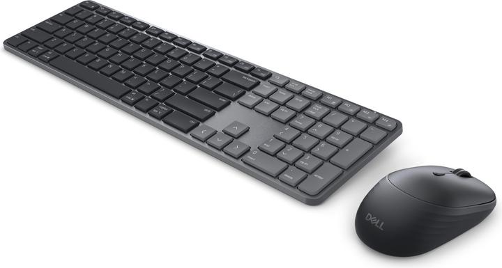 Actual product image Dell Pro 7 Slim Keyboard and Mouse - KM726 - German (DE, Wireless)
