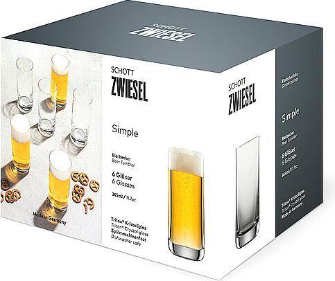 Image du produit Schott Zwiesel SCZ Verre à bière Simple Set de 6 pièces (0.32 l, 6 x)